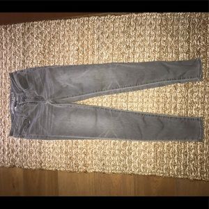 Grey American Eagle skinny jeans